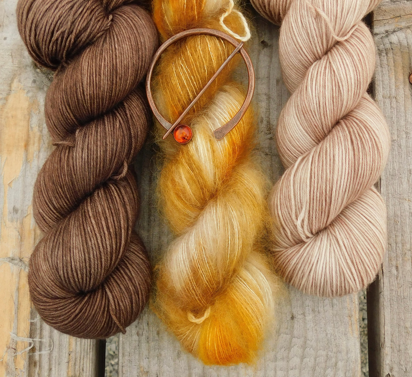 Ensemble laine Joya (teint à la commande)
