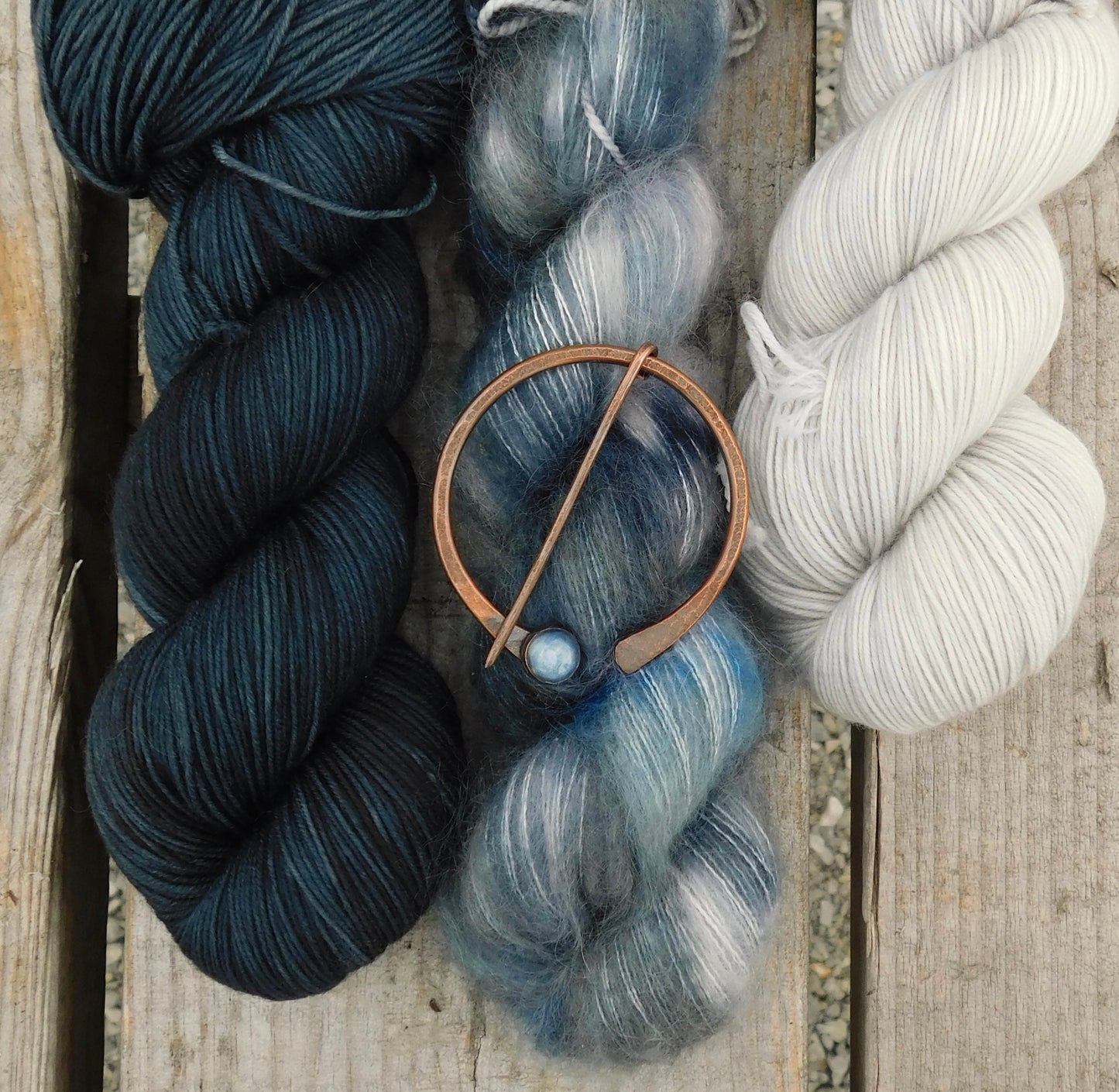Ensemble laine Joya (teint à la commande)