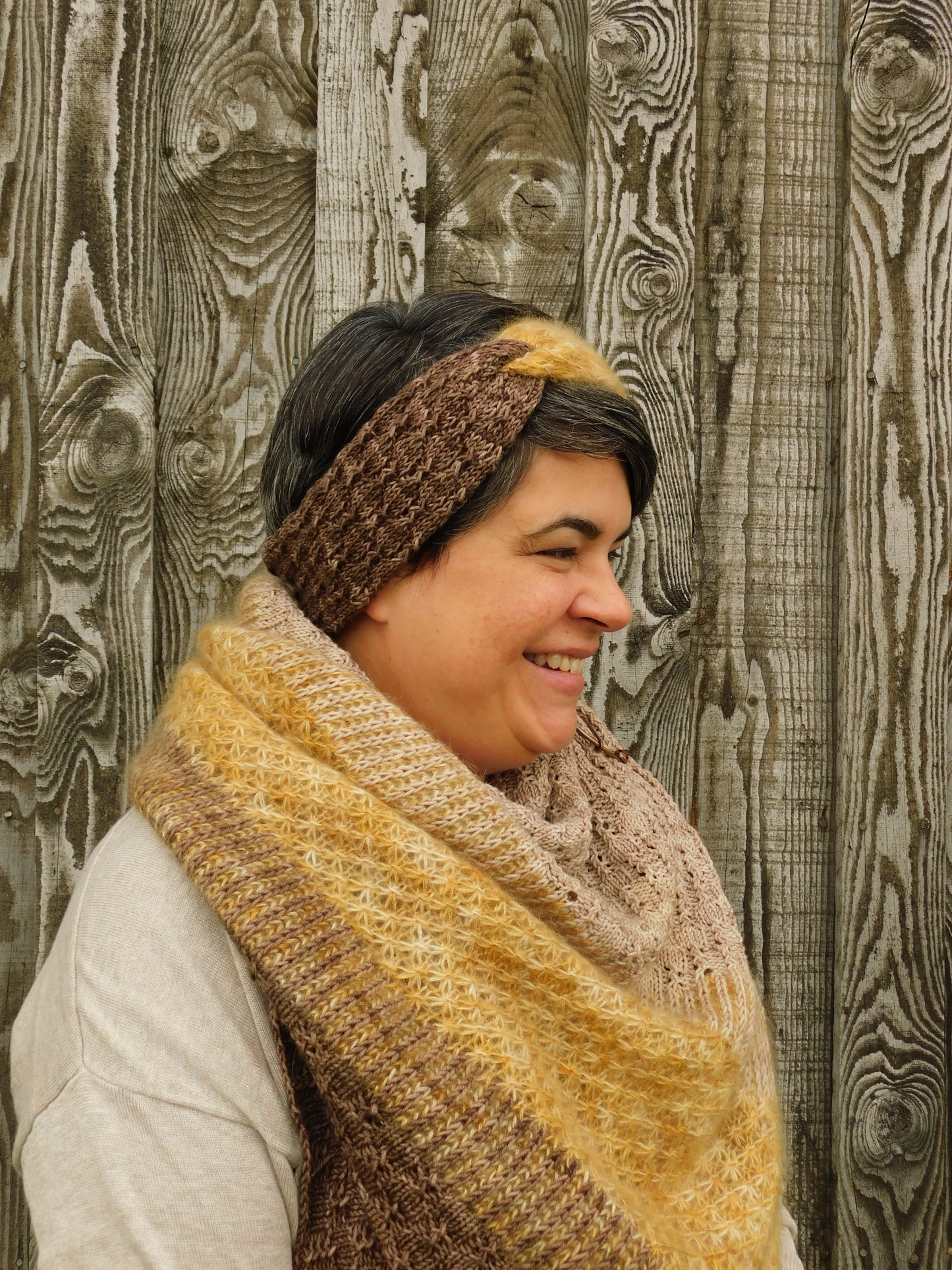 Ensemble laine Joya (teint à la commande)