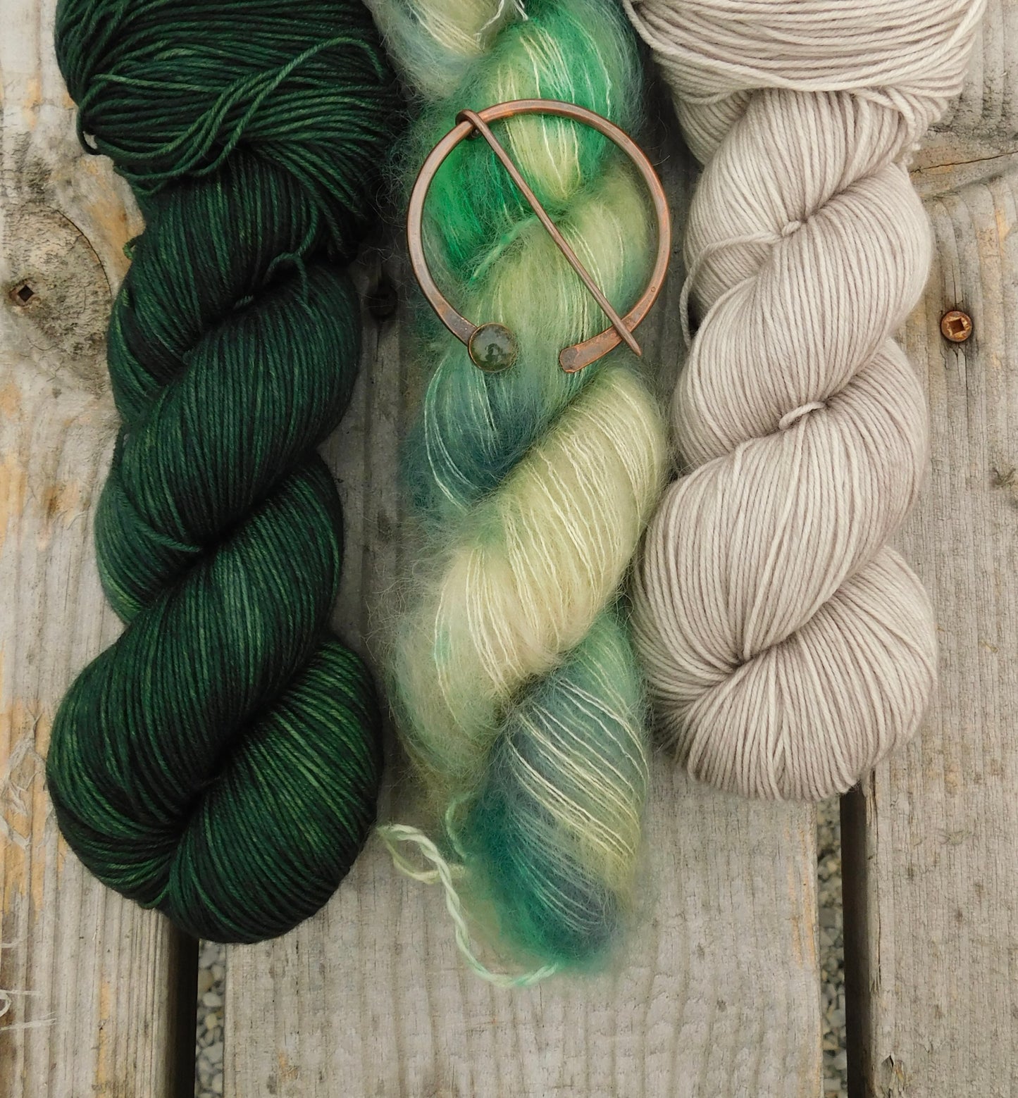 Ensemble laine Joya (teint à la commande)