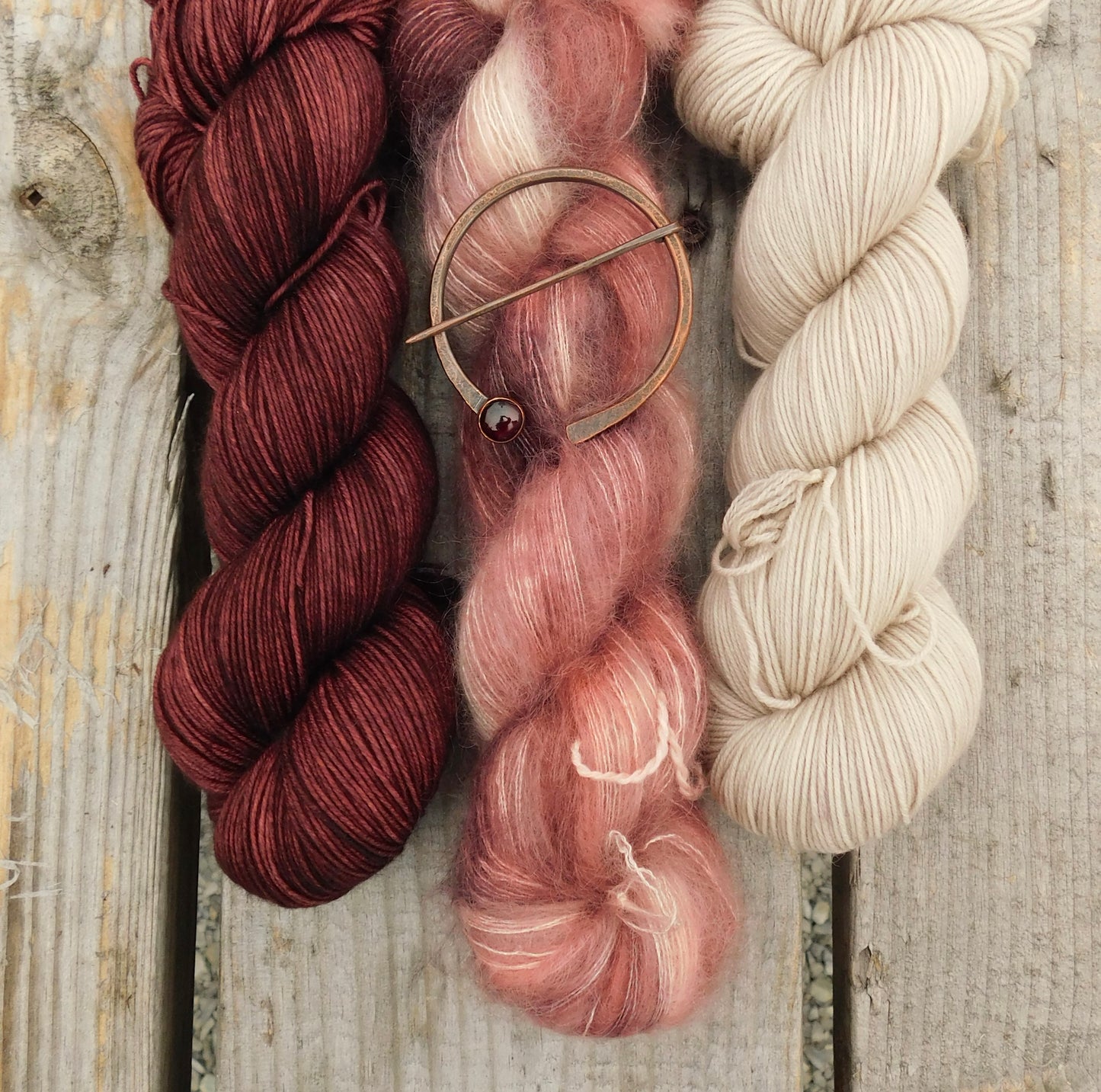 Ensemble laine Joya (teint à la commande)